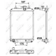 Radiateur, refroidissement du moteur NRF 53187 - Visuel 2