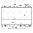 Radiateur, refroidissement du moteur NRF 53274 - Visuel 1