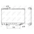 Radiateur, refroidissement du moteur NRF 53334 - Visuel 2