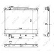 Radiateur, refroidissement du moteur NRF 53916 - Visuel 1