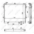 Radiateur, refroidissement du moteur NRF 53923 - Visuel 1