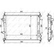 Radiateur, refroidissement du moteur NRF 53987 - Visuel 2