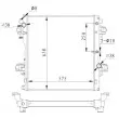 Radiateur, refroidissement du moteur NRF 550018 - Visuel 1