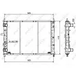 Radiateur, refroidissement du moteur NRF 58122 - Visuel 2