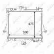 Radiateur, refroidissement du moteur NRF 58480 - Visuel 1