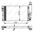 Radiateur, refroidissement du moteur NRF 58805 - Visuel 2