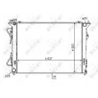 Radiateur, refroidissement du moteur NRF 59064 - Visuel 1