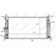 Radiateur, refroidissement du moteur NRF 59068 - Visuel 2