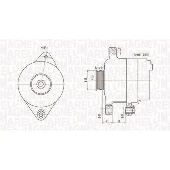 Alternateur MAGNETI MARELLI