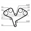 Courroie crantée CONTITECH CT884 - Visuel 2