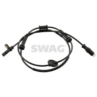 Capteur, vitesse de roue arrière gauche SWAG 70 10 2252