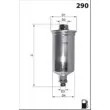 Filtre à carburant MECAFILTER ELE3574 - Visuel 2