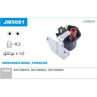 Bobine d'allumage JANMOR JM5081