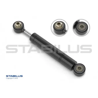 Amortisseur de vibrations, courroie trapézoïdale à nervures STABILUS 1712DX