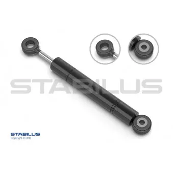 Amortisseur de vibrations, courroie trapézoïdale à nervures STABILUS 6014VE