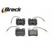 Jeu de 4 plaquettes de frein avant BRECK 21179 00 702 10 - Visuel 3