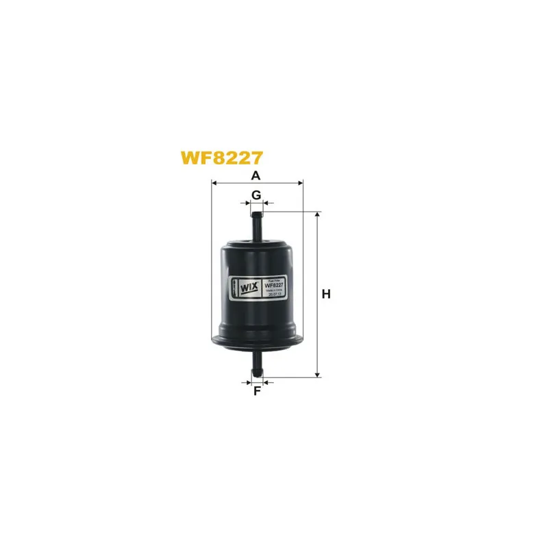Filtre à carburant WIX FILTERS WF8227