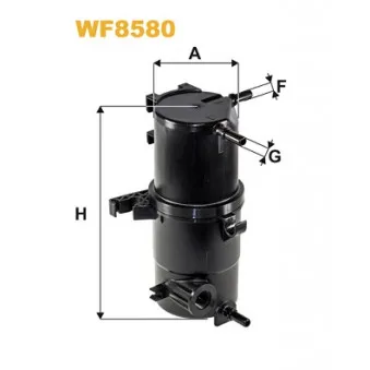 Filtre à carburant WIX FILTERS WF8580