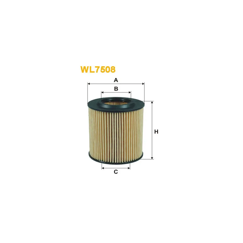 Filtre à huile WIX FILTERS WL7508