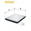 Filtre, air de l'habitacle WIX FILTERS WP2020 - Visuel 1