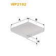 Filtre, air de l'habitacle WIX FILTERS WP2192 - Visuel 2
