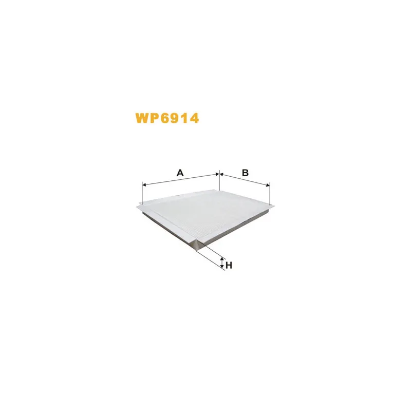 Filtre, air de l'habitacle WIX FILTERS WP6914