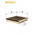 Filtre, air de l'habitacle WIX FILTERS WP9021 - Visuel 1