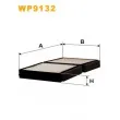 Filtre, air de l'habitacle WIX FILTERS WP9132 - Visuel 2