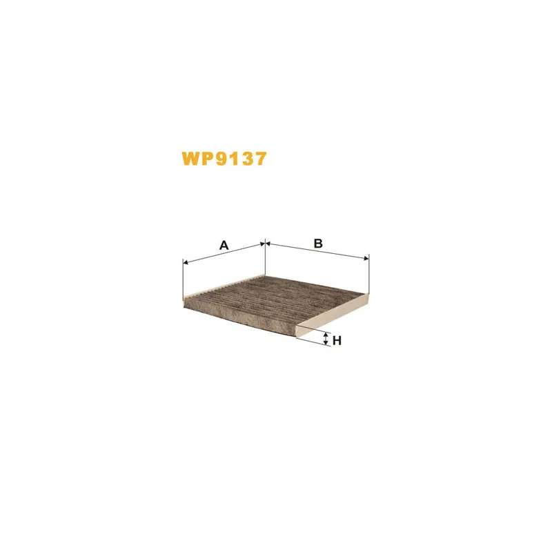 Filtre, air de l'habitacle WIX FILTERS WP9137