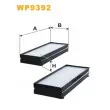 Filtre, air de l'habitacle WIX FILTERS WP9392 - Visuel 1