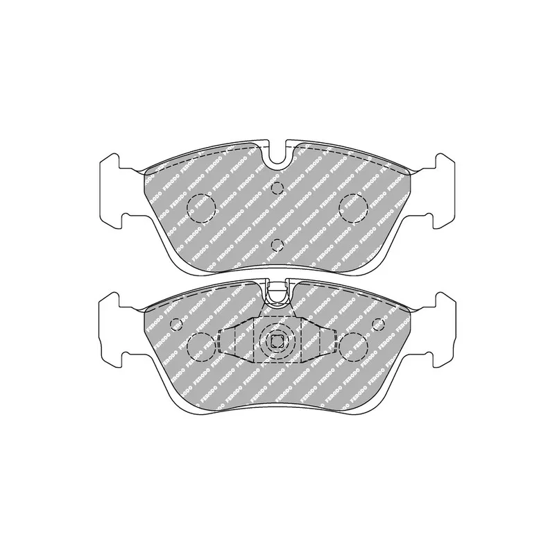 Jeu de 4 plaquettes de frein avant FERODO RACING FCP1751H