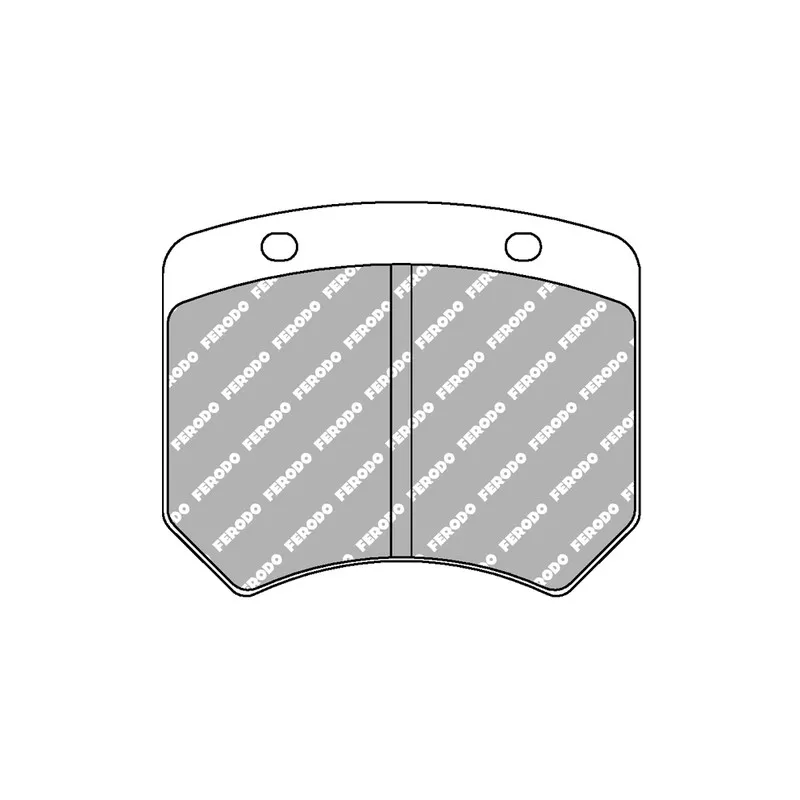Jeu de 4 plaquettes de frein avant FERODO RACING FDS825