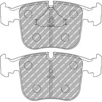 Jeu de 4 plaquettes de frein avant FERODO RACING FDS856
