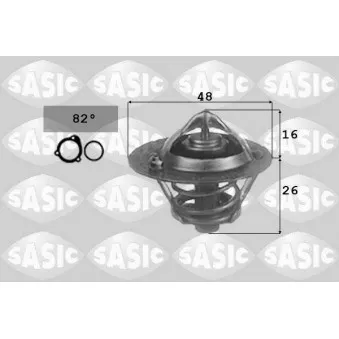 Thermostat d'eau SASIC 3306025