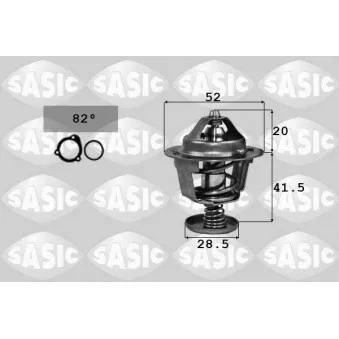 Thermostat d'eau SASIC 3306033