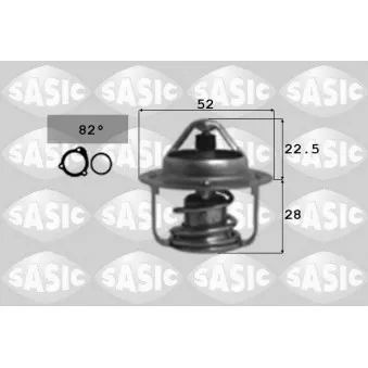 Thermostat d'eau SASIC 3306062