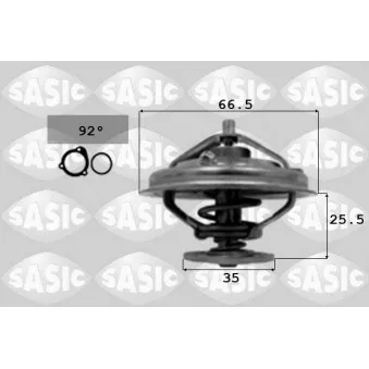 Thermostat d'eau SASIC 3306075