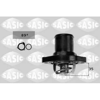 Thermostat d'eau SASIC 3361Q11