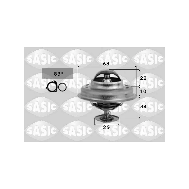 Thermostat d'eau SASIC 3381251