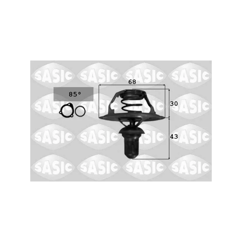 Thermostat d'eau SASIC 3381711