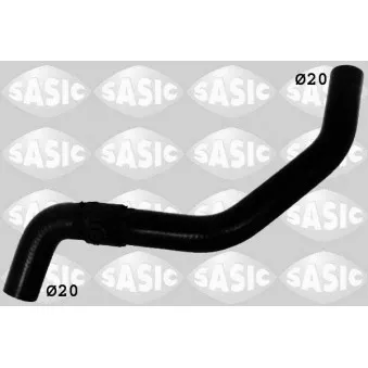 Durite de radiateur SASIC 3400091
