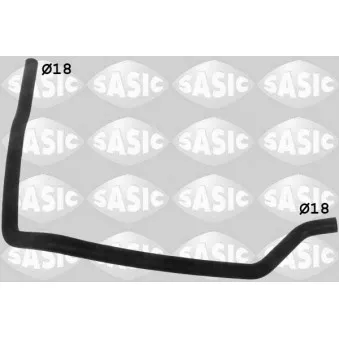Durite de radiateur SASIC 3400139