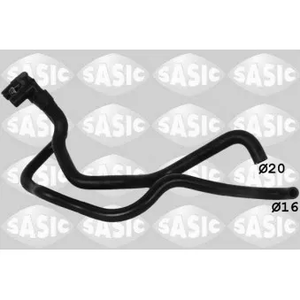 Durite de radiateur SASIC 3400194