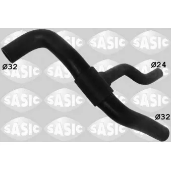 Durite de radiateur SASIC 3406095