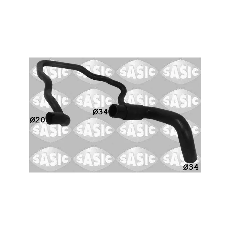 Durite de radiateur SASIC 3406211