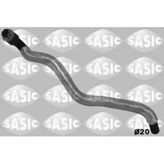 Durite de radiateur SASIC 3406221