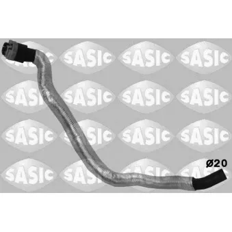 Durite de radiateur SASIC 3406227