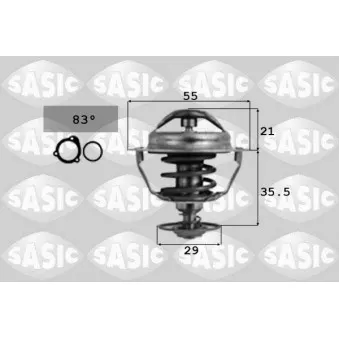 Thermostat d'eau SASIC 4000365