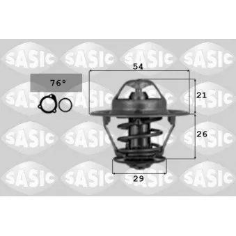 Thermostat d'eau SASIC 4000367