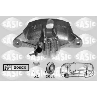 Étrier de frein avant gauche SASIC 6500016